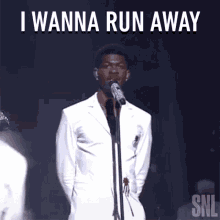 I Wanna Run Away Lil Nas X GIF - I Wanna Run Away Lil Nas X Sun Goes Down Song GIFs