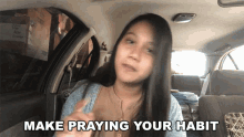 Make Praying Your Habit Grace Corales GIF - Make Praying Your Habit Grace Corales Magdasal Palagi GIFs
