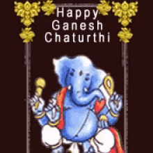 ganesh happy ganesh chaturthi elephant indian