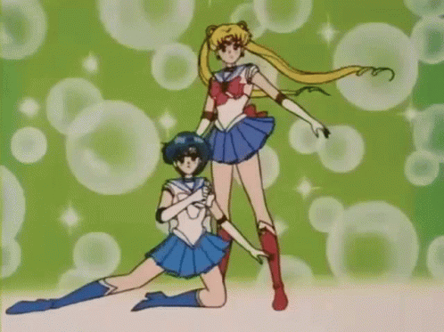 Sailor Moon  Team pose  Nefarious Reviews