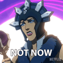 Not Now Evil Lyn GIF - Not Now Evil Lyn Masters Of The Universe Revelation GIFs