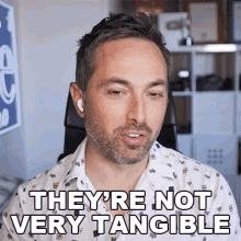 Theyre Not Tangible Derek Muller GIF - Theyre Not Tangible Derek Muller Veritasium GIFs