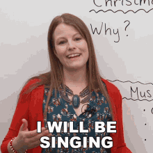 I Will Be Singing Emma GIF - I Will Be Singing Emma Engvid GIFs
