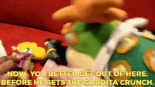 Sml Bowser Junior GIF - Sml Bowser Junior Now You Better Get Out Of Here GIFs