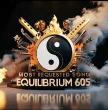a poster for the most requested song equilibrium605