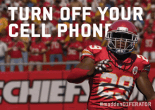 Kansas City Chiefs Turn Off Your Cell Phone GIF - Kansas City Chiefs Turn Off Your Cell Phone Turn Off Your Phone GIFs