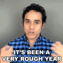 Its Been A Rough Year Cameo GIF - Its Been A Rough Year Cameo Difficult Year GIFs