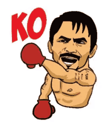 Manny Pacquiao Ko GIF - Manny Pacquiao Ko Emoticon GIFs