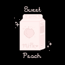 Pastel Pink Milk Carton GIF - Pastel Pink Milk Carton Sweet Peach GIFs
