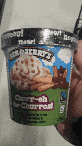 Ben And Jerrys Churr Eh For Churros GIF - Ben And Jerrys Churr Eh For Churros Ice Cream GIFs