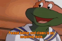 Tmnt Michelangelo GIF - Tmnt Michelangelo Peanut Butter And Clams Is An Acquired Taste GIFs