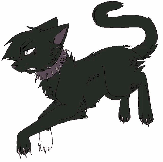 Warrior Cats Scourge Sticker