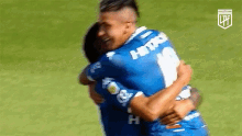 Group Hug Thiago Almada GIF - Group Hug Thiago Almada Vélez Sarsfield GIFs