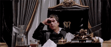 Stressed Scarface GIF - Stressed Scarface Al Pacino GIFs