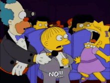 The Simpsons No GIF - The Simpsons No Noooo GIFs