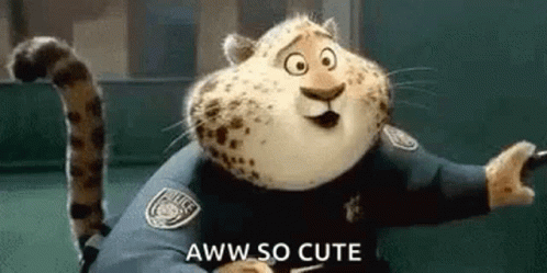 officer-clawhauser-aww.gif