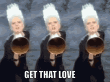 Thompson Twins Get That Love GIF - Thompson Twins Get That Love And Make It Mine GIFs