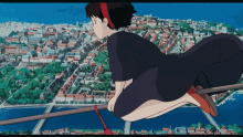 Kikis Delivery Service Fly GIF - Kikis Delivery Service Fly Witch GIFs