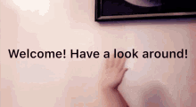 Welcome Hand GIF - Welcome Hand Have A Look Around GIFs