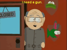 I Need A Gun - Mr. Garrison GIF - Mr Garrison Garrison South Park GIFs