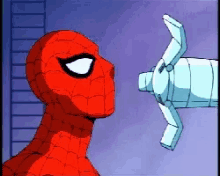 Spiderman Robot Arm GIF