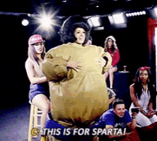 5harmony This Is For Sparta GIF - 5harmony This Is For Sparta Push GIFs