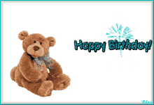 Happy Birthday Happy Birthday Wishes GIF - Happy Birthday Happy Birthday Wishes Teddy Bears Happy Birthday GIFs