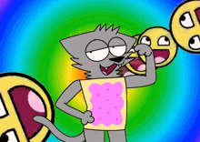 Nyan Cat Slashyslasher GIF - Nyan Cat Slashyslasher Mlg GIFs