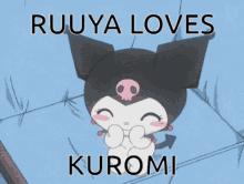 Ruuya Loves Kuromi GIF - Ruuya Loves Kuromi GIFs