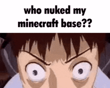 minecraft gameth who nuked my base nuke minecraft base