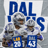 Dallas Cowboys (43) Vs. Los Angeles Rams (20) Post Game GIF