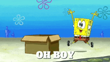 Squidiot Box Spongebob Squarepants GIF - Squidiot Box Idiot Box Spongebob Squarepants GIFs