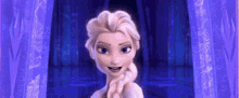 Elsa Frozen GIF - Elsa Frozen Close Door GIFs