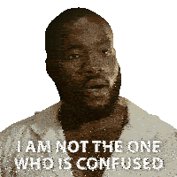 I Am Not The One Who Is Confused Will Mondrich Sticker