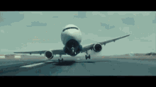 Crash Landing Plane Crash GIF