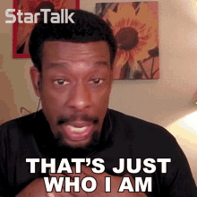 Thats Just Who I Am Im Sorry Chuck Nice GIF - Thats Just Who I Am Im Sorry Chuck Nice Startalk GIFs