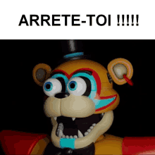 Arrête Toi Arrete Fnaf Freddy Stop Français Fr French Meme GIF - Arrête Toi Arrete Fnaf Freddy Stop Français Fr French Meme GIFs
