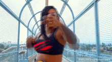 Im Gonna Punch You The Beast GIF - Im Gonna Punch You The Beast Wow Women Of Wrestling GIFs
