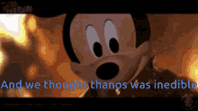 Mickey Mouse Thanos GIF - Mickey Mouse Thanos Batman GIFs