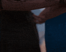 a close up of two people kissing