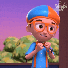 Yay Blippi GIF - Yay Blippi Blippi Wonders - Educational Cartoons For Kids GIFs