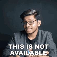 This Is Not Available Anubhav Roy GIF - This Is Not Available Anubhav Roy Inapplicable GIFs