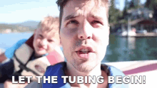 Let The Tubing Begin Claire Crosby GIF - Let The Tubing Begin Claire Crosby Dave Crosby GIFs