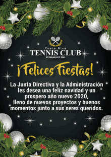 Costaricatennis Tennis Club GIF - Costaricatennis Tennis Club Christmas GIFs