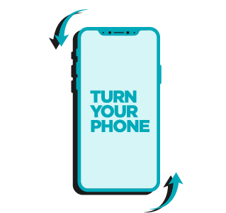 Tilt Your Phone Turn Your Phone Sticker - Tilt Your Phone Turn Your Phone Phone Stickers