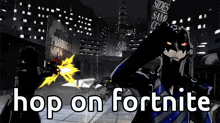 Persona 5 Hop On Fortnite GIF