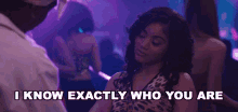I Know Exactly Who You Are Briana GIF - I Know Exactly Who You Are Briana Erica Pinkett GIFs