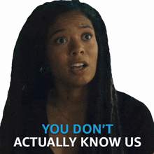 you don%27t actually know us marie moreau jaz sinclair gen v you don%27t know me