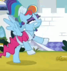 Mlp Panic GIF - Mlp Panic Rainbow Dash GIFs