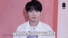 Bts Jungkook GIF - Bts Jungkook Where Is My Wallet GIFs